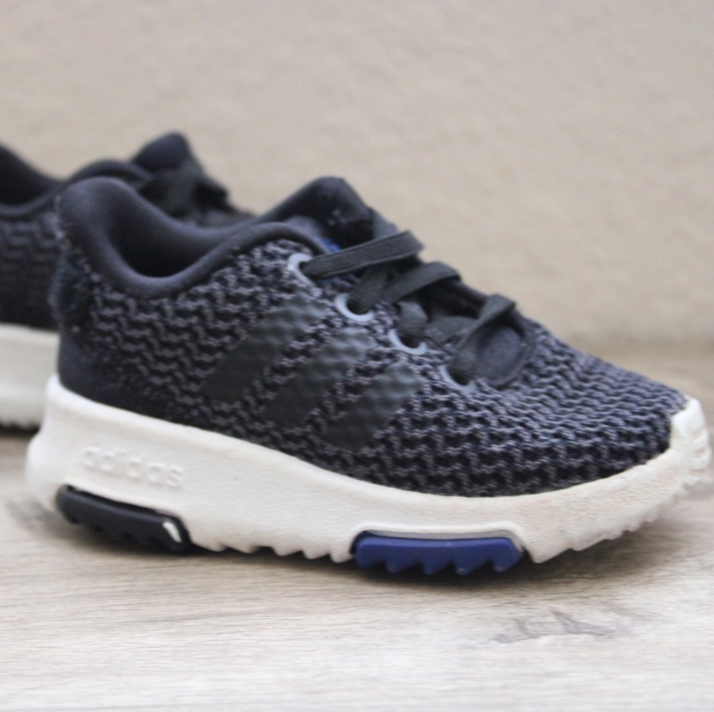 Adidas Boys Black Sneakers